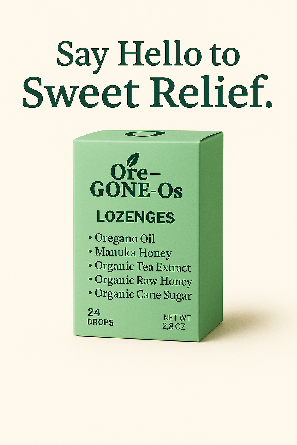 Ore-GONE-Os Manuka Honey Lozenges